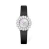 Women Watches for Girls Wrist Quartz Watch Sliver Gold Flower Diamond Orologio Ladies Vintage Wristwatch Stainless Steel Clock