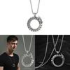 Hip Hop Mens Titanium Steel Animal Pendant Necklace For Streetwear Style