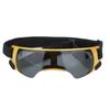 Hundebrille Anti-UV Haustier-Sonnenbrille Staubdicht Winddicht Brille Hundesonnenschutz mit verstellbarem Riemen für Hund
