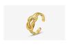Marka French Niche Love Knot Ring In 18K Gold Titanium Steel A198