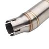 For YAMAHA YZF R6 2006 - 2023 Slip-on Exhaust Middle Link Pipe Escape Adapter Connect 60mm Muffler