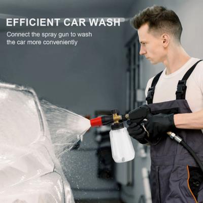 Adjustable Nozzle Foam Bottle Adjustable Big Mouth Professional Foam Tool  Car Washer
