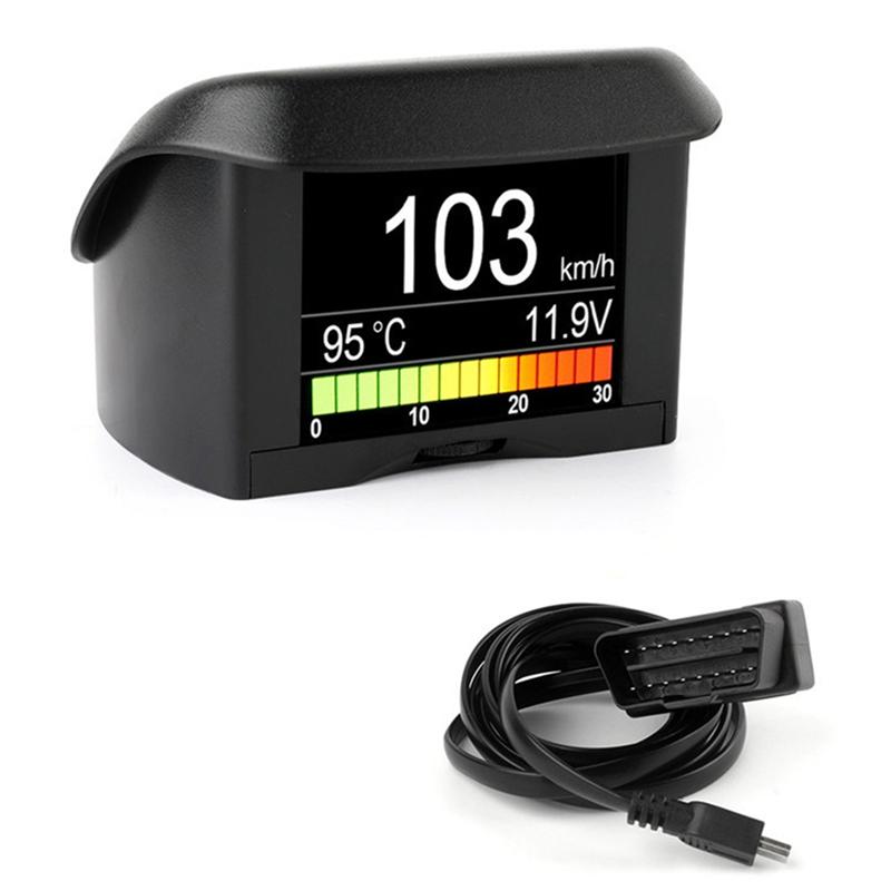 SXR-Car Digital Speedometer Car Display Trument A202 OBD2 OBD2 Head-Up Display Trip Display Speed