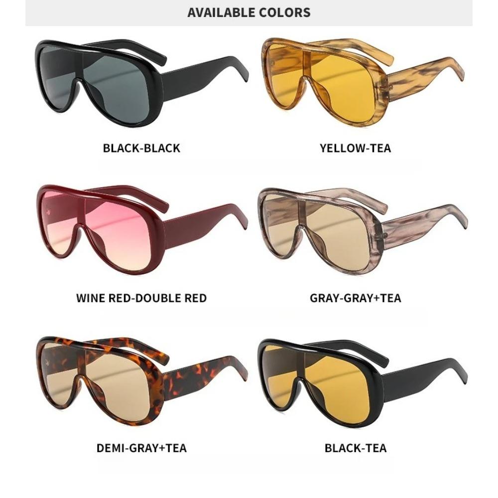 2026 New Fashion Oversized Frame Sunglasses Premium Trendy Sun Glasses UV Protection Eyewear Classic Driving Shades