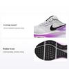 Air Zoom Structure 25 White Fuchsia Dream Women Sneakers Pure-Platinum Black DJ7884-100