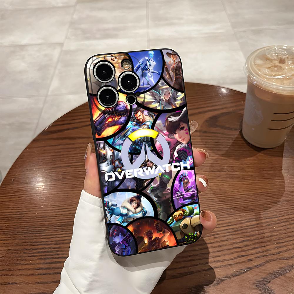 Phone Case For 17 Pro Max Iphone 14 Pro Max 12 16 15 13 Pro 11 Xr X Xs 8 7 Plus Back Cover O-Over-watchS