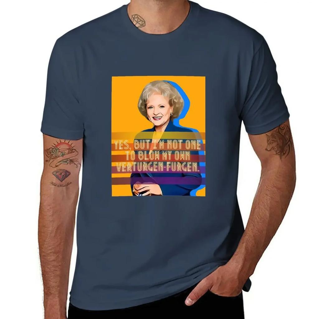 Rose Nylund T-Shirt animal prinfor boys blanks funnys t shirt for men