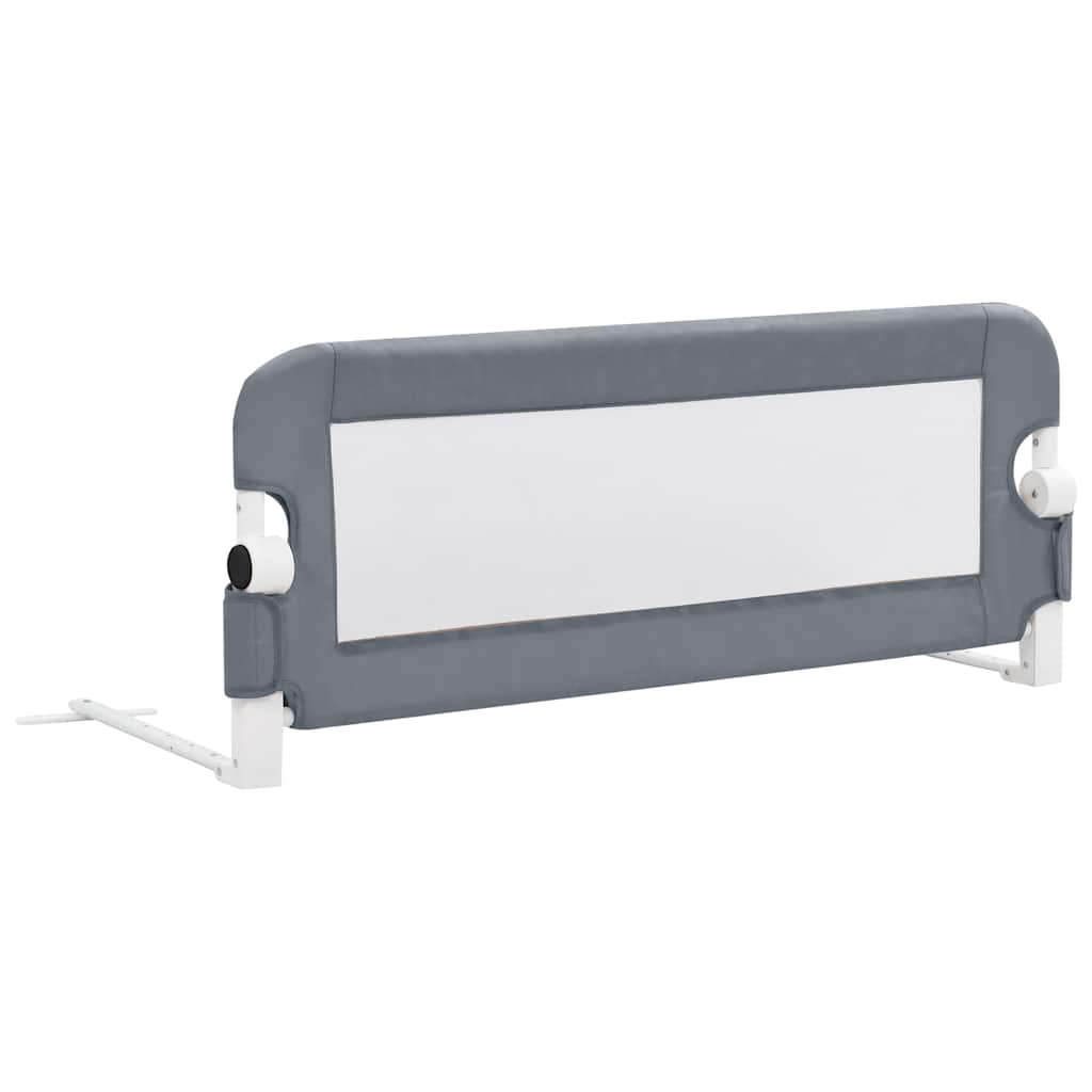 Toddler Bed Safety Guard Rail Gray