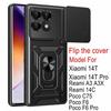 Armor ShockProof Case For Xiaomi 17 13 12 15T 14T Redmi 13C 15C A5 14C Note 14 9 15 10 11 Pro 5G Poco F8 X8 M8 X7 C65 C75 C85 Camera Protection Cover
