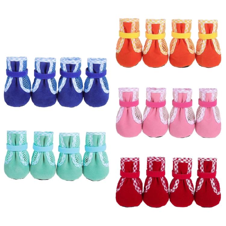 Durability Puppies Shoes Set Outdoor Walking Pet Dog Shoes Pet Dog Snow Shoes for Winter Weather