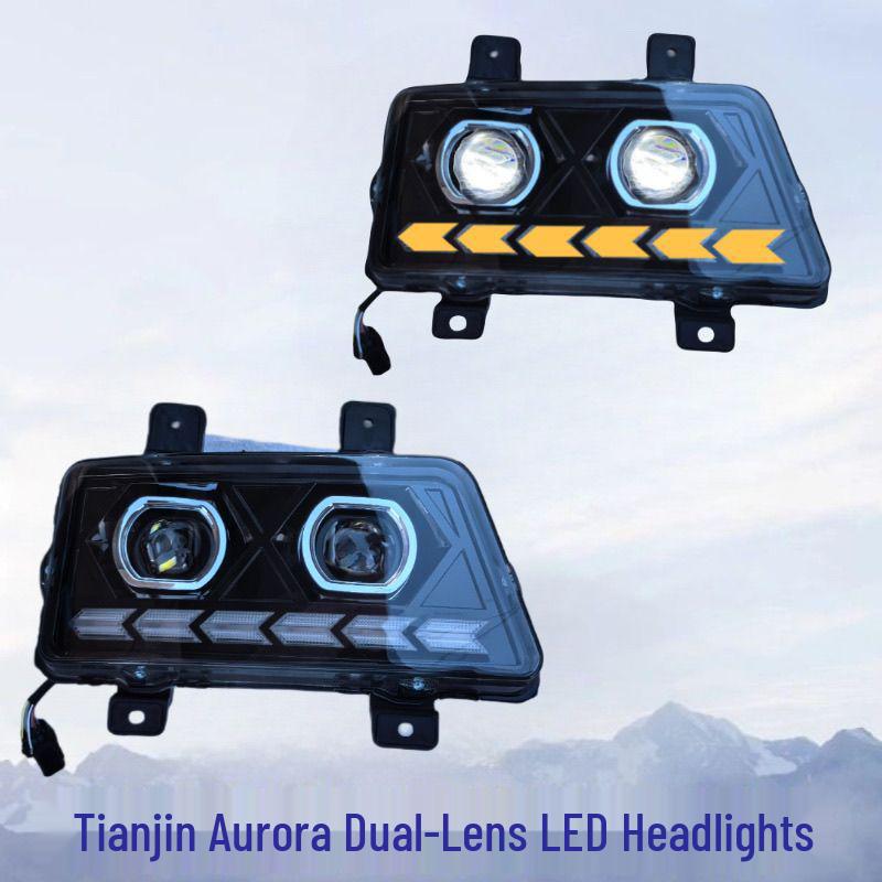 Dongfeng Tianlong KC Headlight Dual Lens LED Assembly (2nd & 3rd Gen)