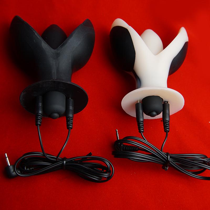 Electro Anal Electrode Bi-Polar,Electric Shock Vaginal Butt Plug Sex Toys,Estim E-stim,Electrosex Electroshock Electrostimulator
