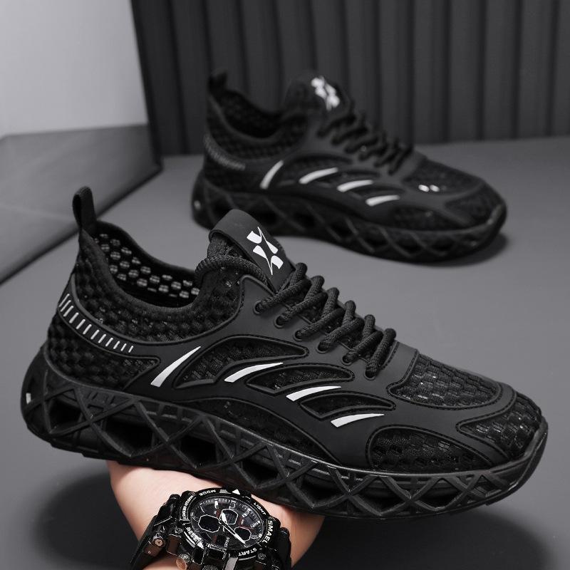

Large net hollow men s shoes summer outdoor sports casual shoes men s breathable trendy shoes men s 45 large size 39