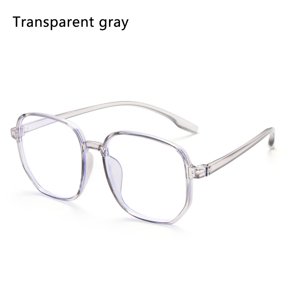 

Vintage Anti-Blue Light Glasses Women Men Irregular Polygon Large Frame Glasses Radiation Protection Computer Gaming Eyeglasses