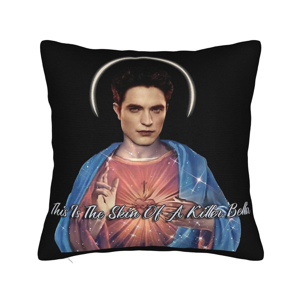 Robert Pattinson Edward Twilight Questa È La Pelle Di Un Assassino Bella Federa Copricuscino Federa Cuscino Copertura Casa Quadrato