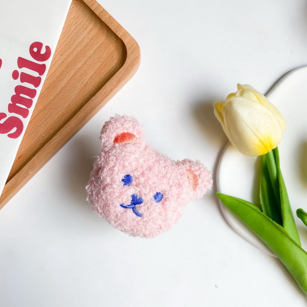 Mobile Phone Airbag Transparent Stand Plush Cute Cartoon Cat Style Paste Creative Telescopic Garfield Puppet
