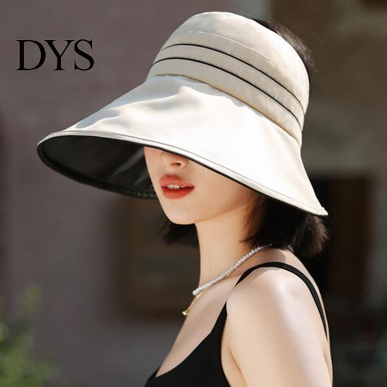 Stylish Commuting Sun Hat Women with Ponytail Hole, Wide Brim Floppy Foldable for Hat, UV Protection Summer Beach Vacation Hiking