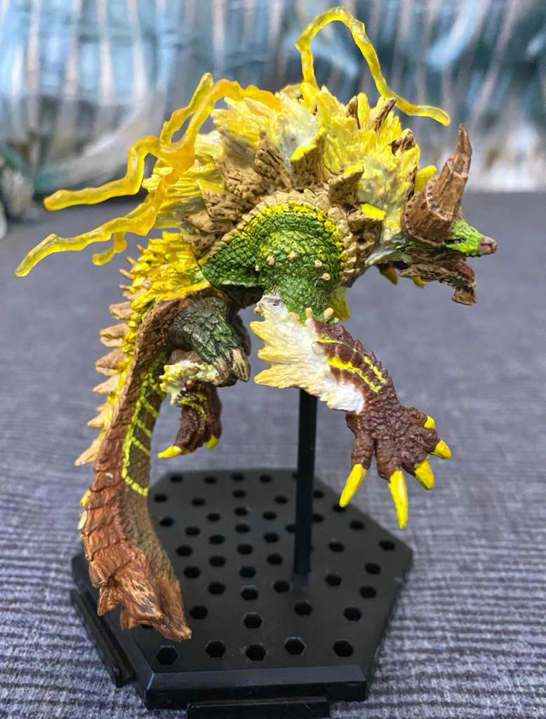 NEW Monster Hunter World Ice Borne Dragon Model Thunderlord Zinogre Decoration Collection Action Figure Gift Toy