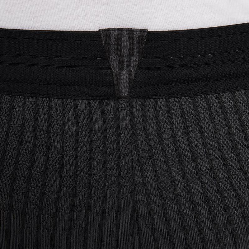 Nike Dri-Fit Adv Logo Mid-Waist Drawstring Comfortable Casual Knitted Sports Pants Men Pants Black Coal-Black White FN2410-010