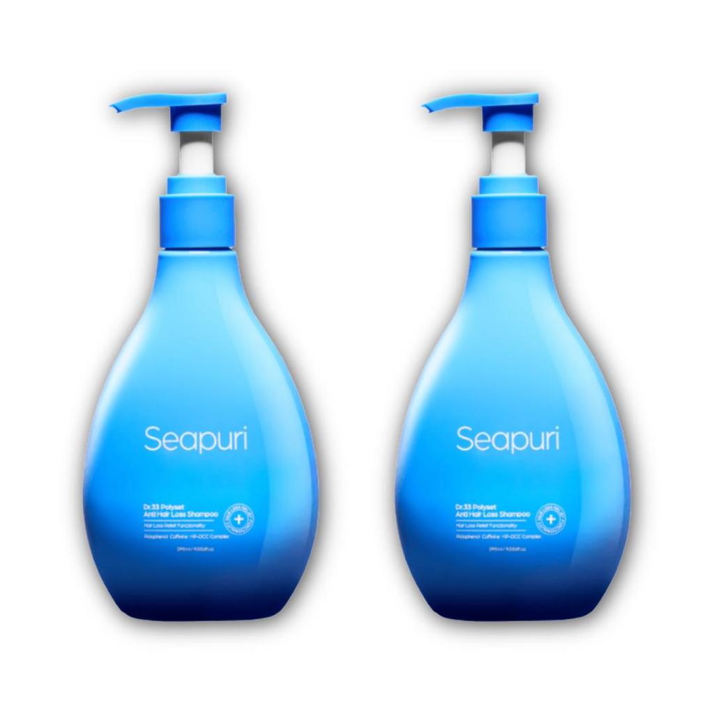 Seapuri Dr.33 Polyset Hair-Loss Shampoo 290ml (3 Options)