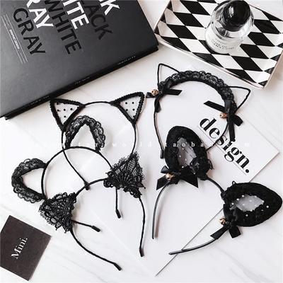 Night Spring Breeze Sex Underwear Sex Accessories Korean Version Cute Cat Ears Headband Cat Woman Jewelry Christmas Party