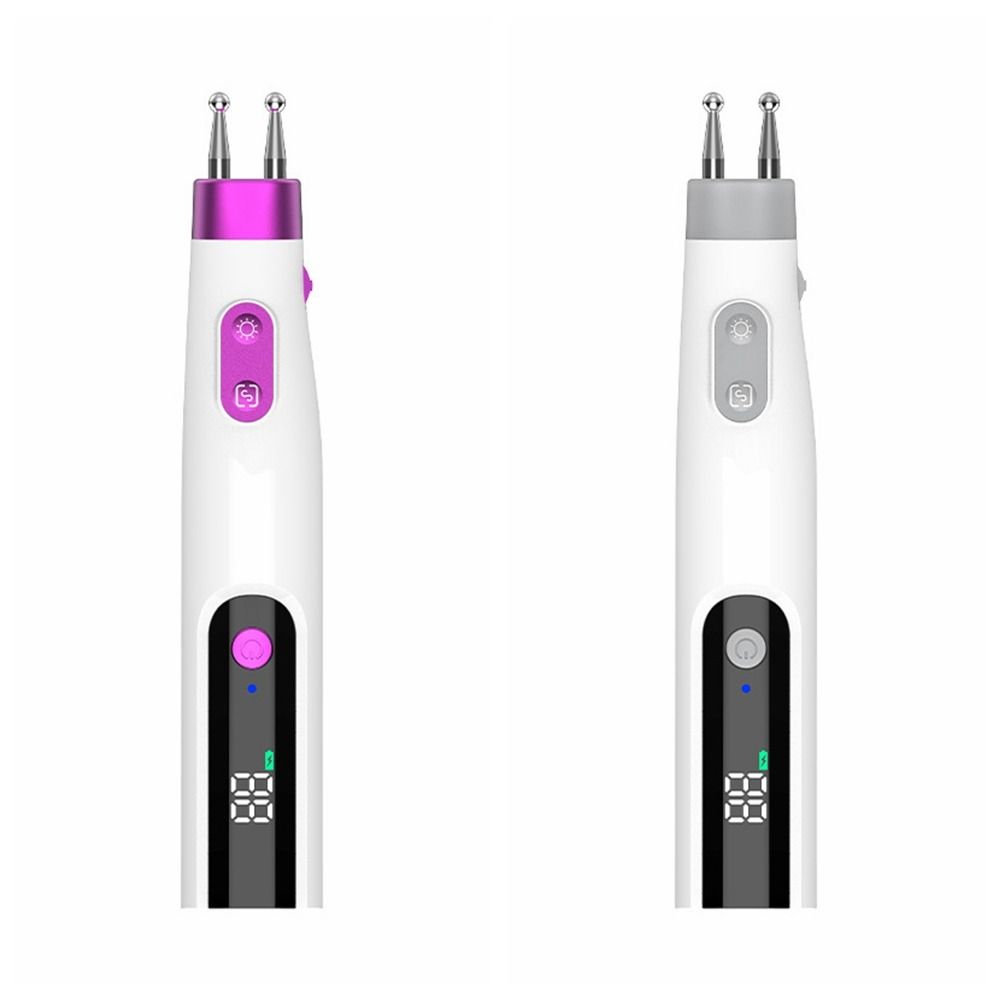 Type-C Charging Electric Massage Pen Multifunctional Double-head Massager  Neck Massage