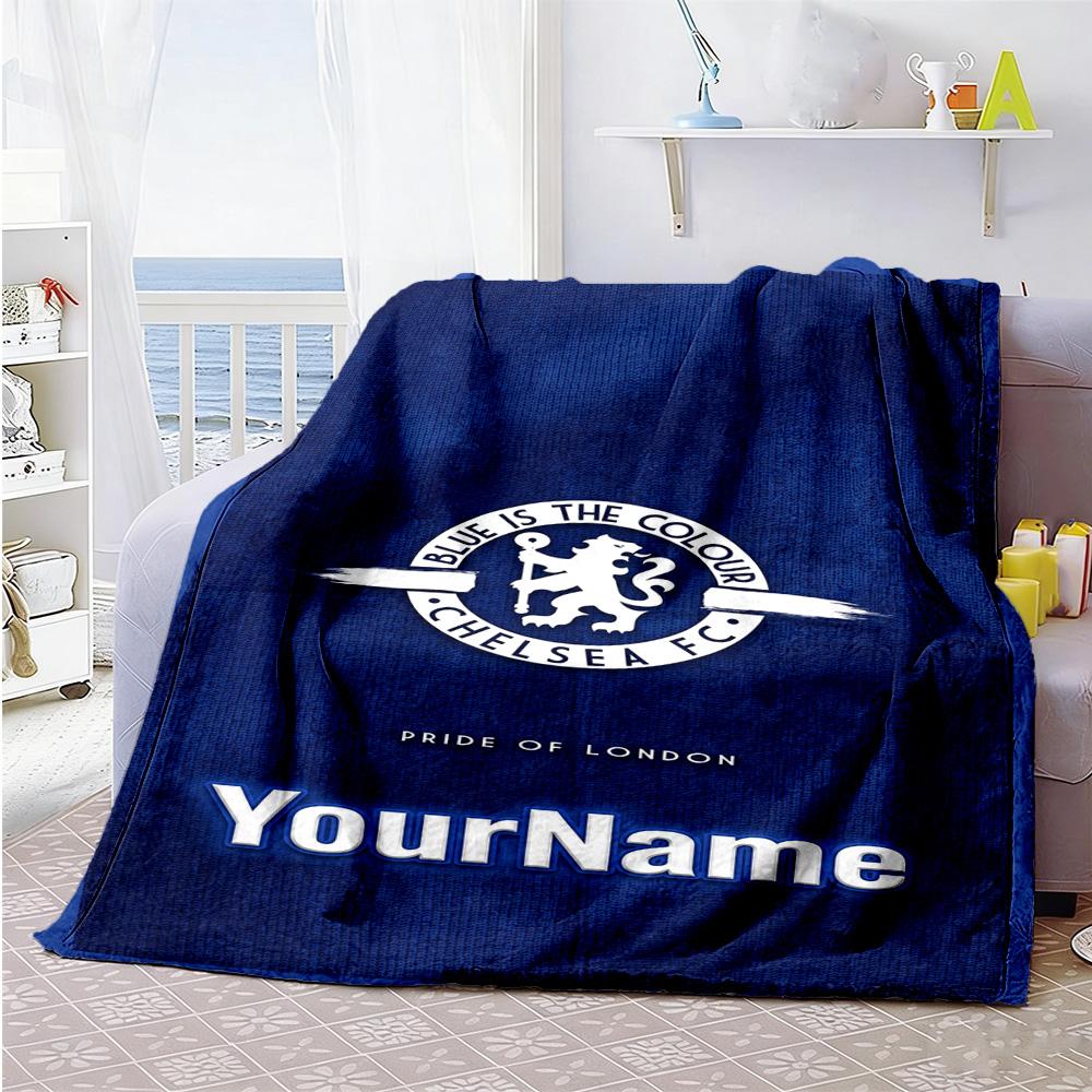 Chelsea Personalized Name Blanket Gift Customizable Blanket Durable Comfort for Sofa Office Chair Chair Livingroom Four Seasons Universal