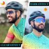 Pochromic Cycling Glasses Cycling Sunglasses Man Bicycle Goggles UV400 Outdoor Bike Eyewear MTB Sports Accessories