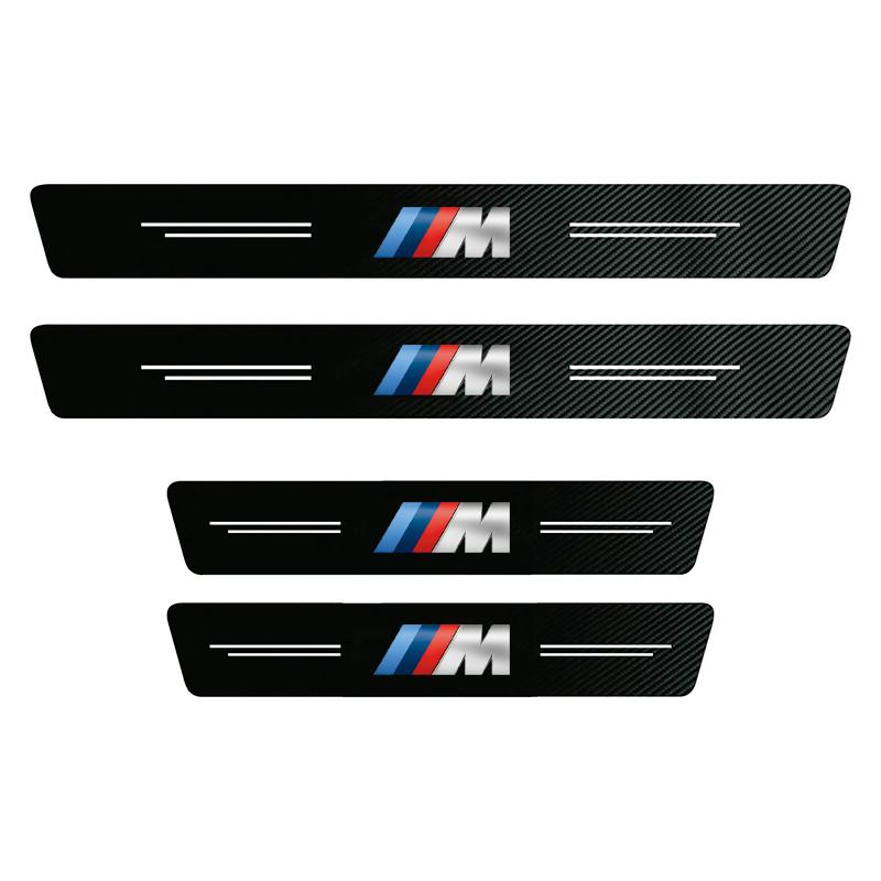 JYPK6 Carbon Fiber Car Bumper Door Guard Protection Stickers For BMW G80 G06 G07 G42 G14 G15 G16 F82 F20 F21 M4 M5 M8 F95 F9 F83 M2 M3
