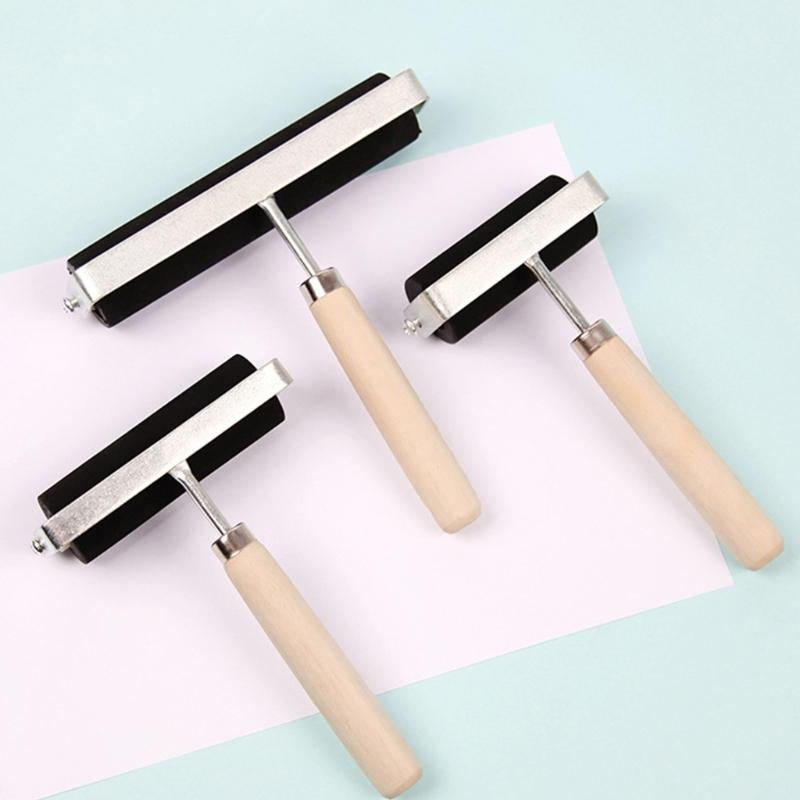 Rubber Roller Brayer Rollers for Crafting Brayer Rollers for Printmaking Brayer Tool Paint Brush Ink Applicators Art
