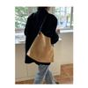 Retro Suede Women'S Bag, Large Capacity Commuting Tote Bag, Single Shoulder Bag For Women