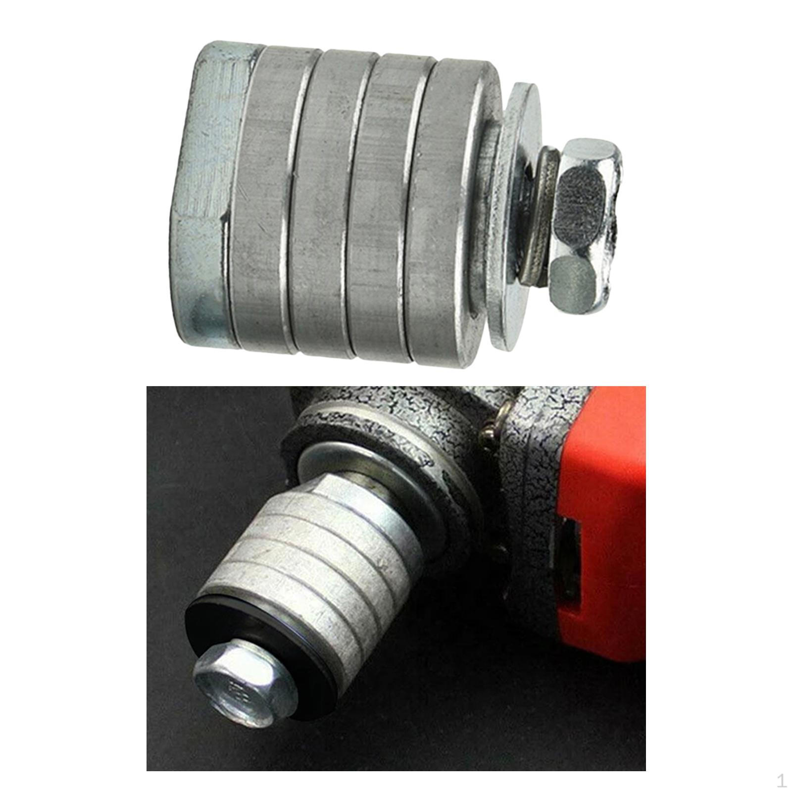 

1pc Angle to Grooving Adapter Power Drill Convert for Electric 0/125 Lock Nut Parts M10