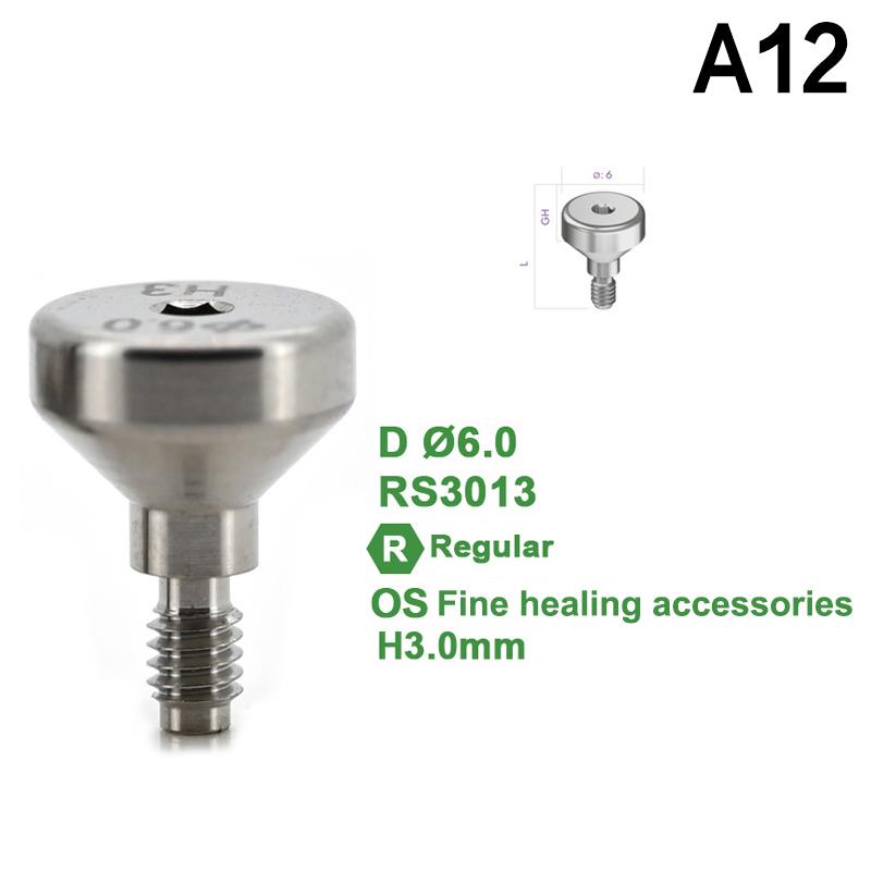 Dental Implant Composite Healing Screw Accessories For Adin Regular Screw Window Closing Transfer Rod Procedure Equipment