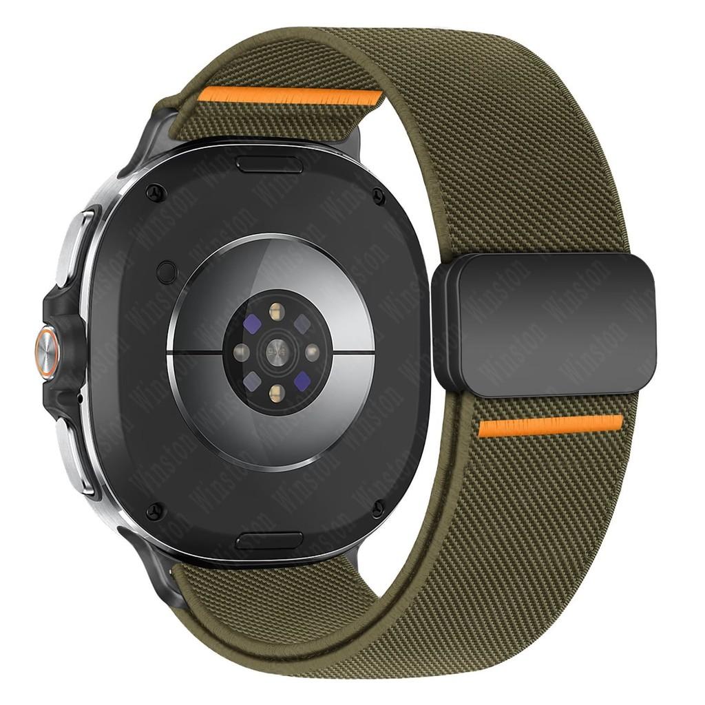 Magnetic straps For Samsung Galaxy Watch 8 40mm 44mm Nylon Coorea Bracelet For Samsung Galaxy Watch 8 Classic 46mm Strap