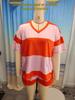Spring/Summer Women's Striped Short-Sleeve Top & Casual Shorts Two-Piece Sportswear Set