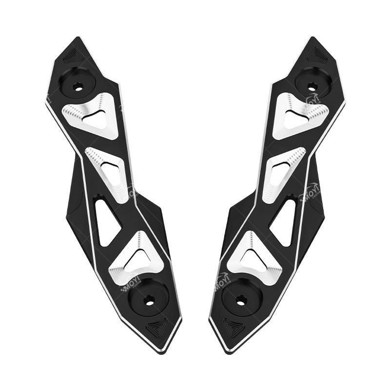 Motorcycle Accessories Front Decorative Strip Modified Support Windshield Bracket Windscreen Bracket For Yamaha NMAX 155 2025 чёрный