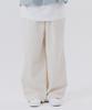 Mallen Unisex Straight Pants Cream