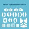 Reusable Wrinkle-Resistant Silicone Eye Mask Patches - Multifunctional and Washable
