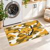 Flannel Kitchen Mat Leicester City Football Soft Area Rug Non Slip Floor Carpet Home Decoration