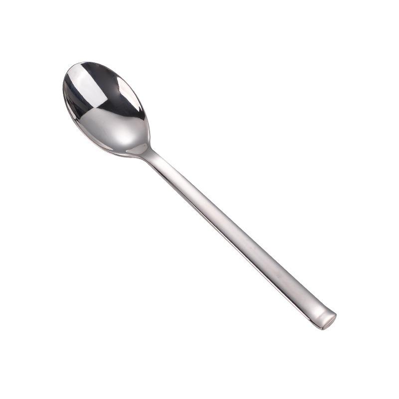 High-Grade 304 Stainless Steel Slotted Portioning and Serving Spoon for Hotels and Restaurants