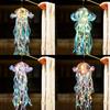 LED Night Light Gradient Jellyfish Pendant Colorful Lamp Ornament Decorative Night Lamp Gift for Friends And Children