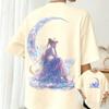 2026 Sailor Moon Anime Printed Womens Cotton Quality Short Sleeve TShirt Summer Oversized Comfortable Casual Girlfriend Top