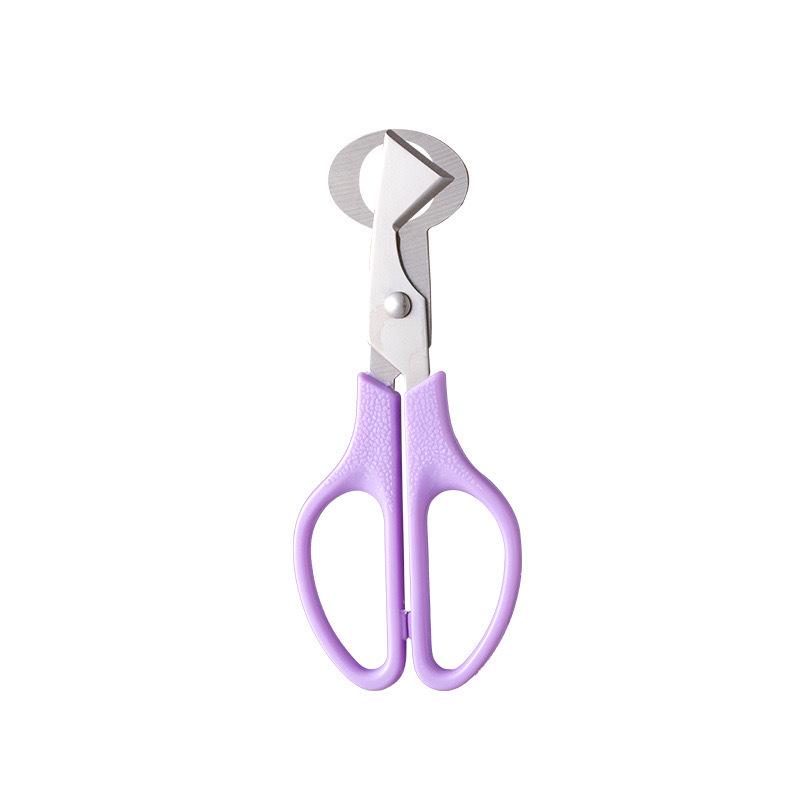 Stainless Steel Quail Egg Scissors - Precision Eggshell Cutter for Seamless Egg Opening