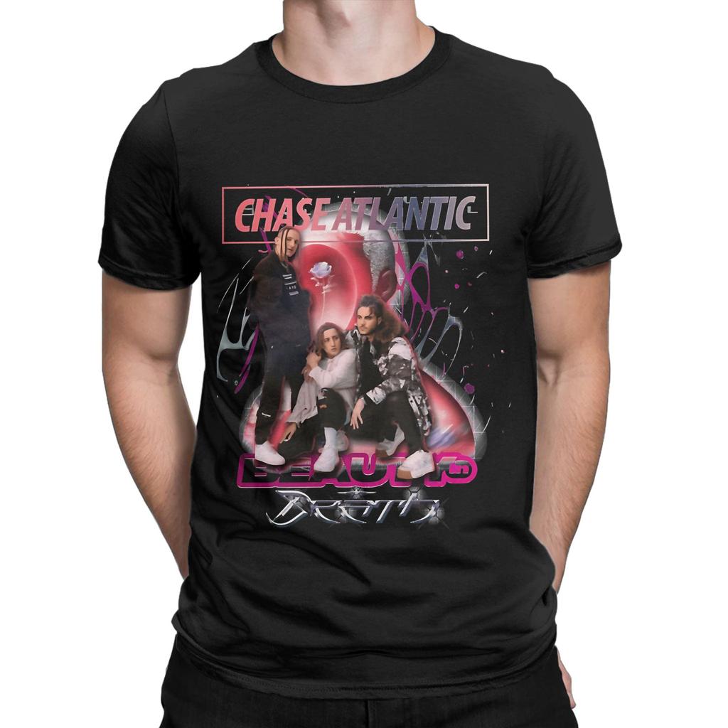 CHASE ATLANTIC TOUR 2021 Graphic 100% Cotton T-Shirt Chase Atlantic Tops Tees For Men