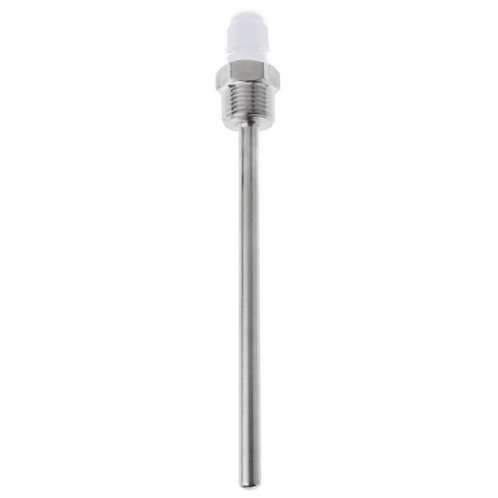 Stainless Steel Thermowell L30-300mm 1/2 BSP G Thread For Temperature Sensors Fit Dia 6mm Tube  Thermometer Hygrometer