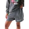 Daisy Street Womens/Ladies Puff Print Sweat Shorts