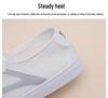 2025 Women's Lightweight White Mesh Casual Flat Shoes - Korean Style, Breathable, Summer All-Match Design.