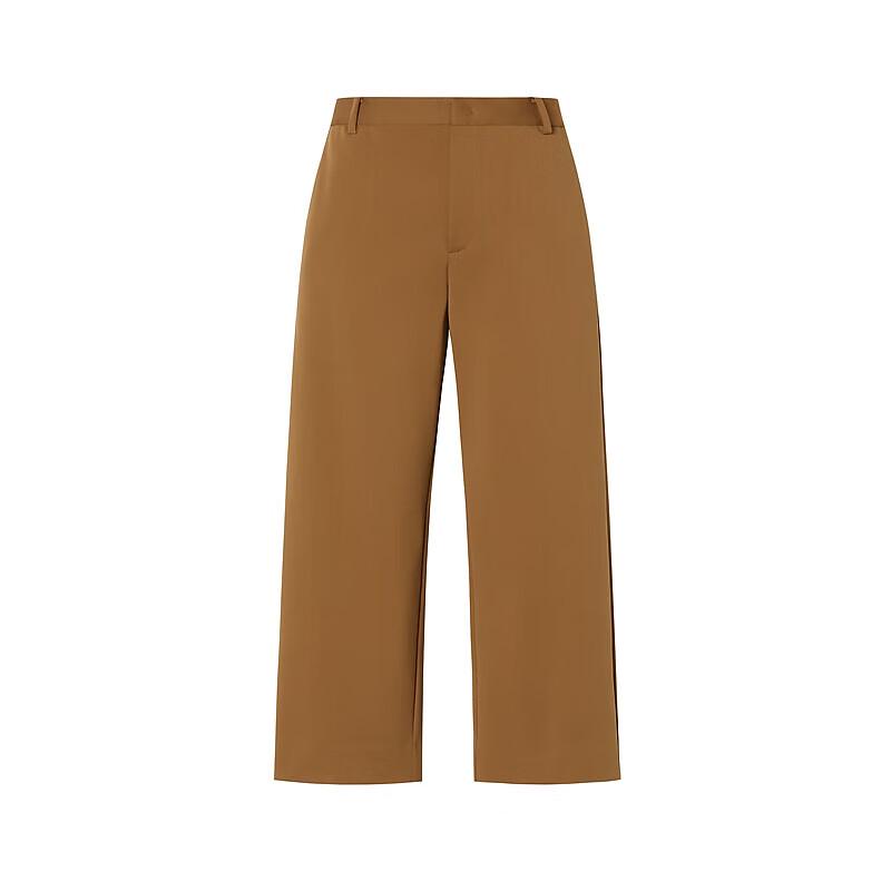 

JNBY Women s Loose Fit Cropped Casual Trousers S