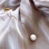 Simple Fashion Pearl Pendant Necklace Elegant Minimalist Pearl Jewelry for Women Girl Gift Accessories