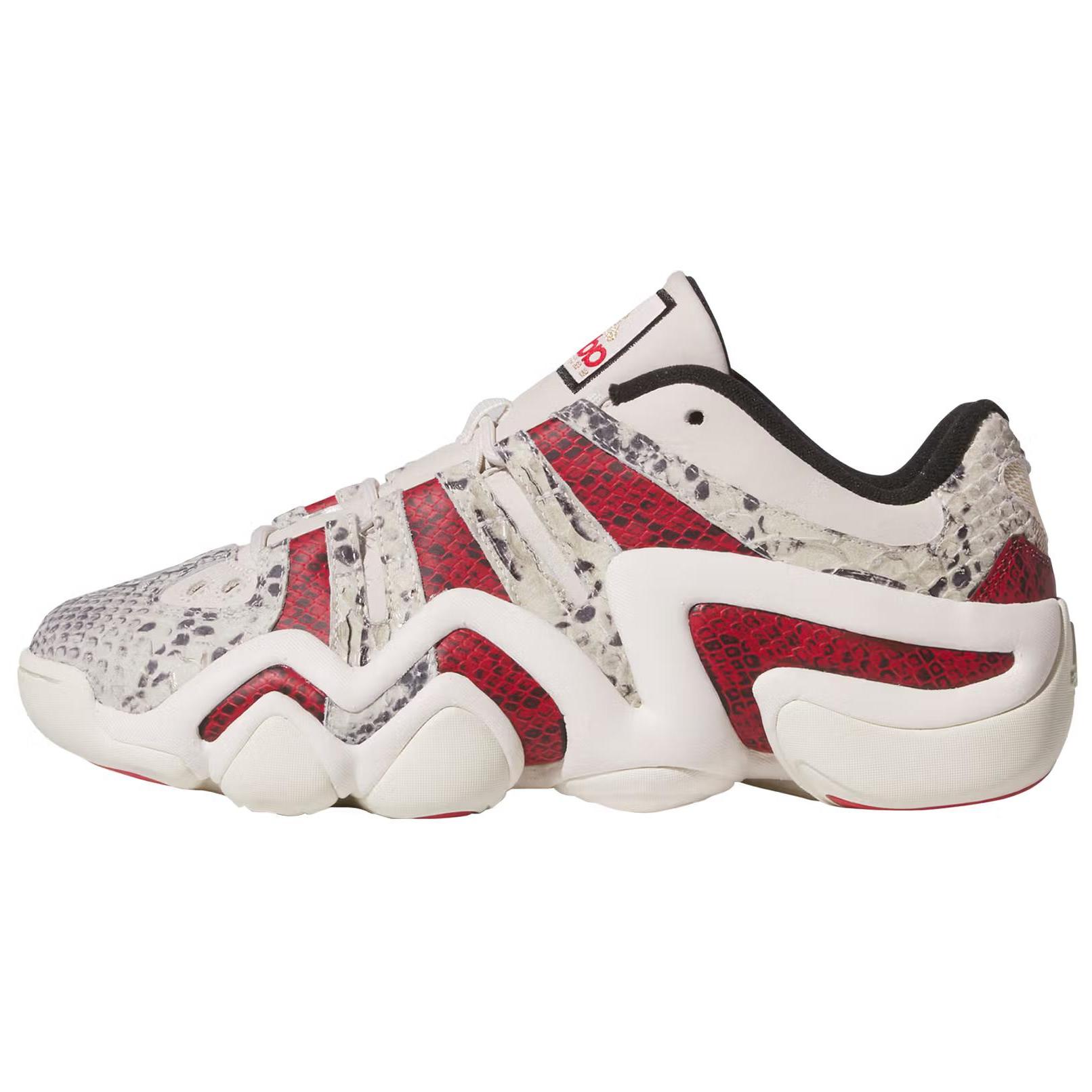 

Adidas Crazy 8 Anti-Slip Wear-Resistant Low-Top Basketball Shoes Unisex Beige Red Sneakers JR0187 42